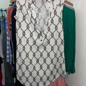 Perseption sleeveless shirt for women size med